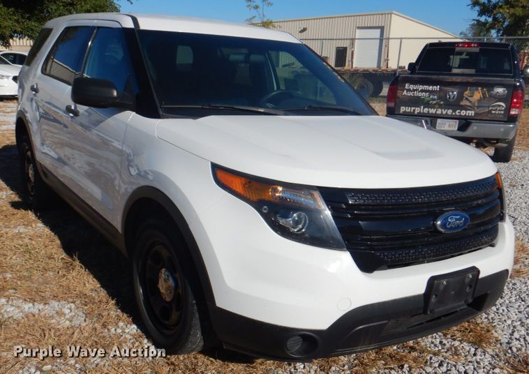 image for item DL0151 2015 Ford Explorer Police Interceptor  SUV