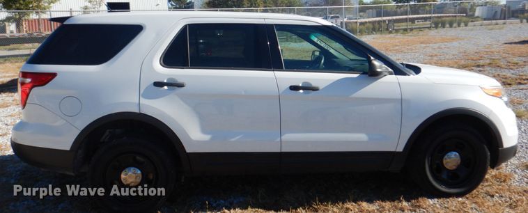 image for item DL0151 2015 Ford Explorer Police Interceptor  SUV