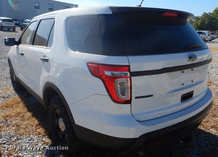 image for item DL0151 2015 Ford Explorer Police Interceptor  SUV