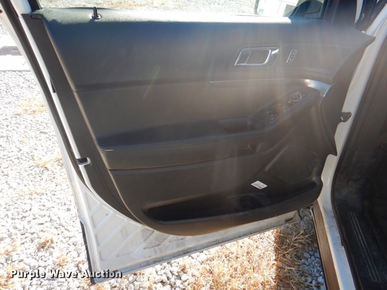 image for item DL0151 2015 Ford Explorer Police Interceptor  SUV