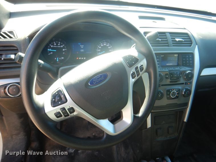 image for item DL0151 2015 Ford Explorer Police Interceptor  SUV