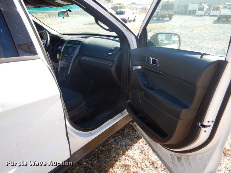 image for item DL0151 2015 Ford Explorer Police Interceptor  SUV