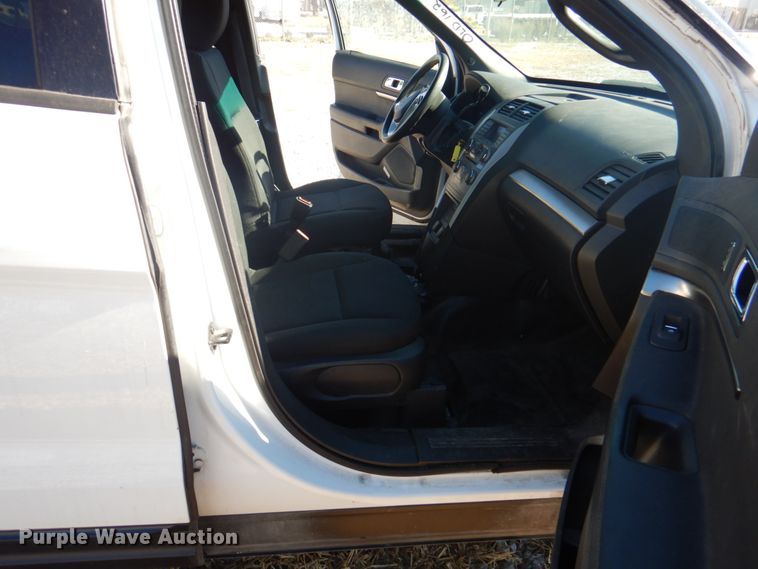 image for item DL0151 2015 Ford Explorer Police Interceptor  SUV