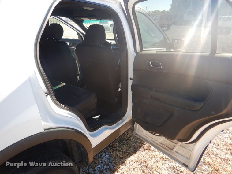 image for item DL0151 2015 Ford Explorer Police Interceptor  SUV