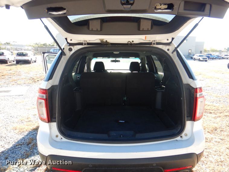 image for item DL0151 2015 Ford Explorer Police Interceptor  SUV