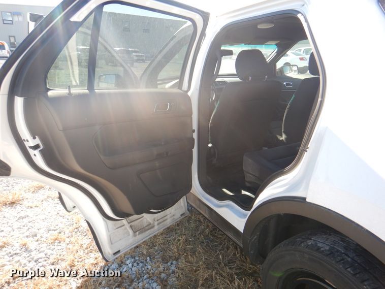 image for item DL0151 2015 Ford Explorer Police Interceptor  SUV