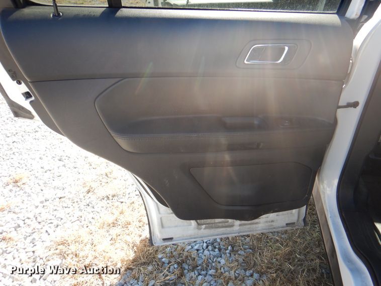 image for item DL0151 2015 Ford Explorer Police Interceptor  SUV