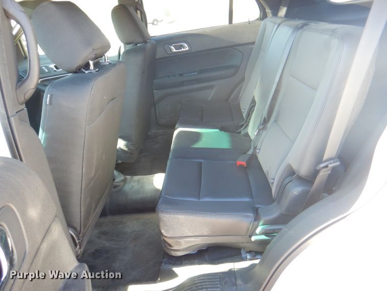 image for item DL0151 2015 Ford Explorer Police Interceptor  SUV