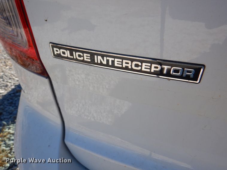 image for item DL0151 2015 Ford Explorer Police Interceptor  SUV