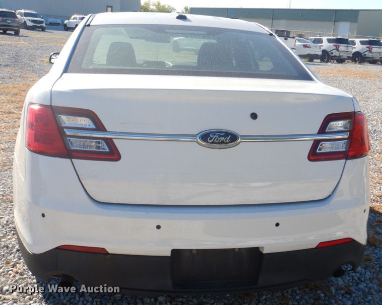 image for item DL0153 2015 Ford Taurus Police Interceptor
