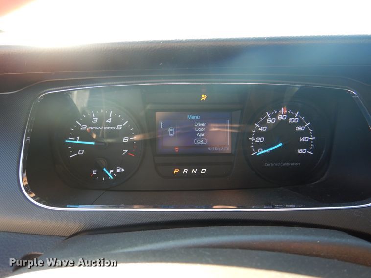 image for item DL0155 2014 Ford Taurus Police Interceptor