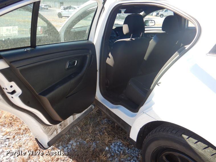 image for item DL0155 2014 Ford Taurus Police Interceptor