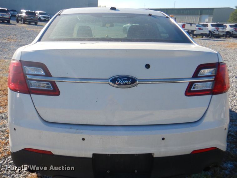 image for item DL0156 2015 Ford Taurus Police Interceptor