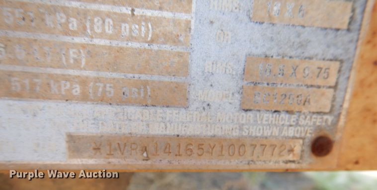 image for item DL0579 2001 Vermeer BC1250A  wood chipper