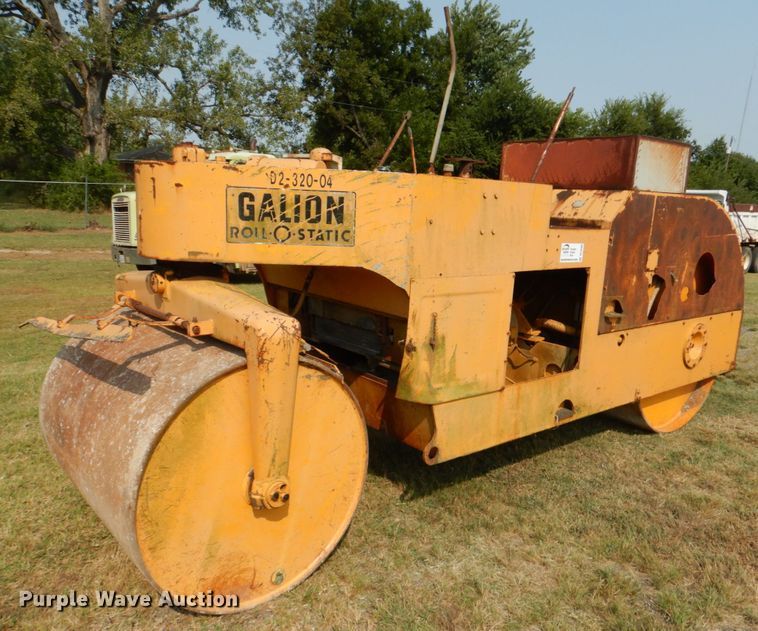 image for item DL0580 Galion Roll-O-Static  double drum roller