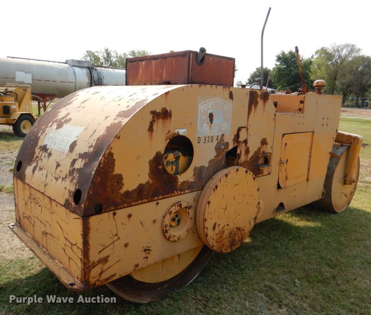 image for item DL0580 Galion Roll-O-Static  double drum roller