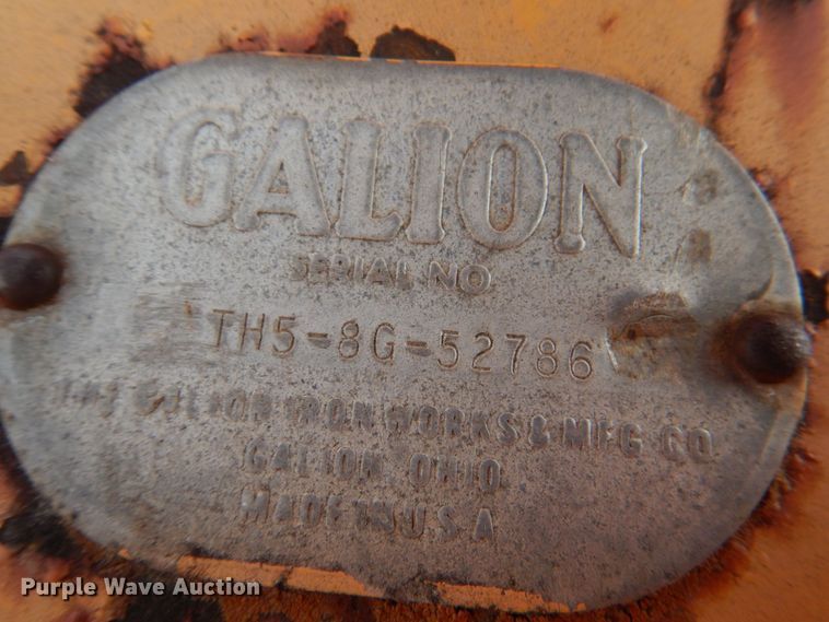 image for item DL0580 Galion Roll-O-Static  double drum roller