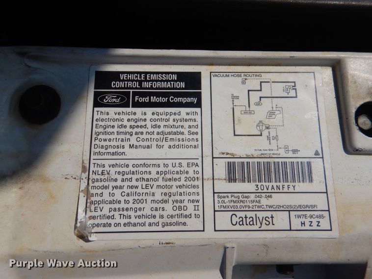 image for item DL3077 2001 Ford Taurus LX