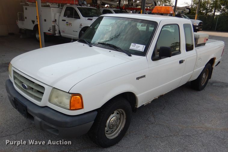 image for item DL3084 2003 Ford Ranger  SuperCab pickup truck