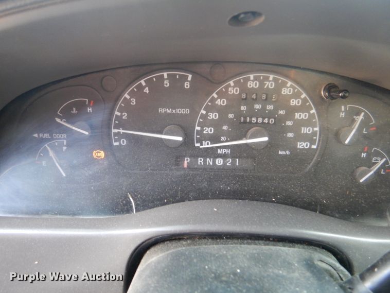 image for item DL3084 2003 Ford Ranger  SuperCab pickup truck