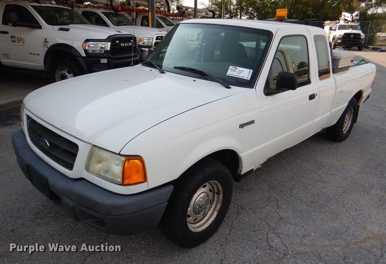 image for item DL3085 2003 Ford Ranger  SuperCab pickup truck