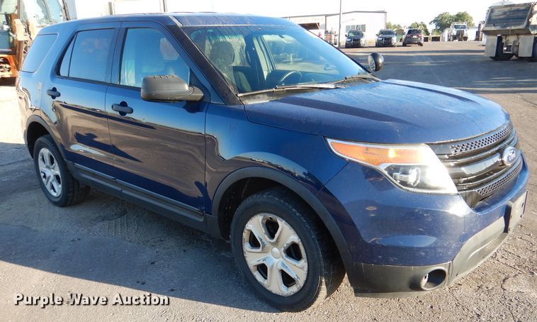 image for item DL3142 2014 Ford Explorer Police Interceptor  SUV