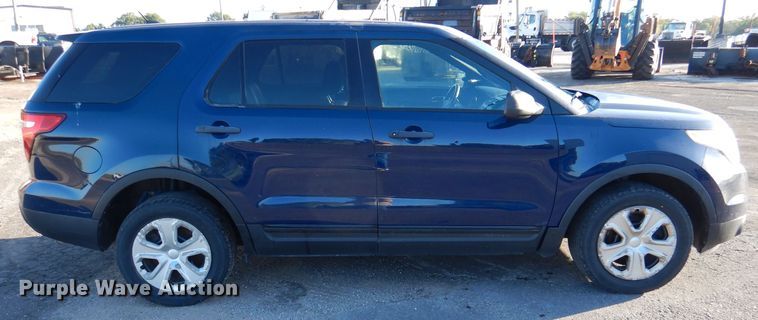 image for item DL3142 2014 Ford Explorer Police Interceptor  SUV