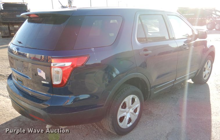 image for item DL3142 2014 Ford Explorer Police Interceptor  SUV