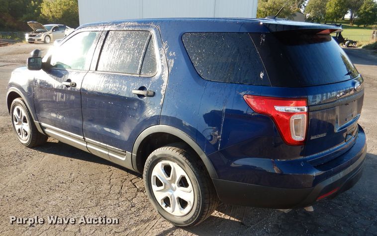 image for item DL3142 2014 Ford Explorer Police Interceptor  SUV
