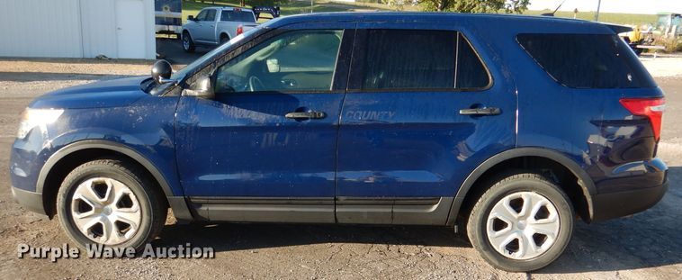 image for item DL3142 2014 Ford Explorer Police Interceptor  SUV