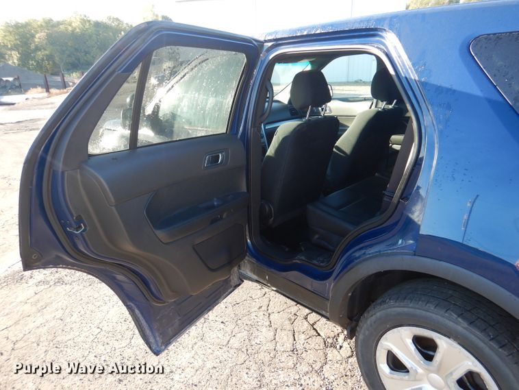 image for item DL3142 2014 Ford Explorer Police Interceptor  SUV