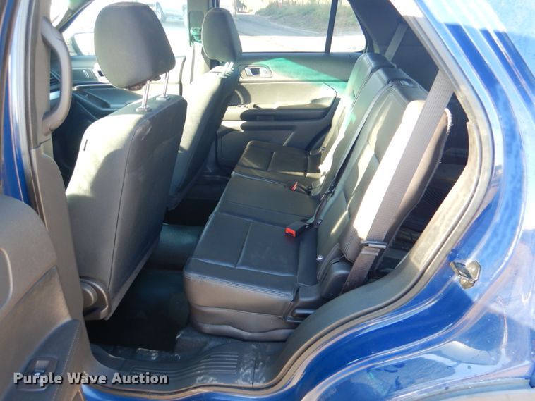 image for item DL3142 2014 Ford Explorer Police Interceptor  SUV