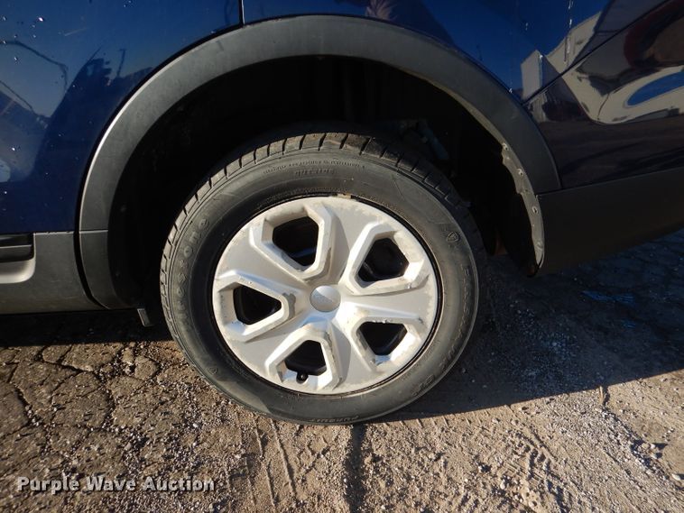 image for item DL3142 2014 Ford Explorer Police Interceptor  SUV