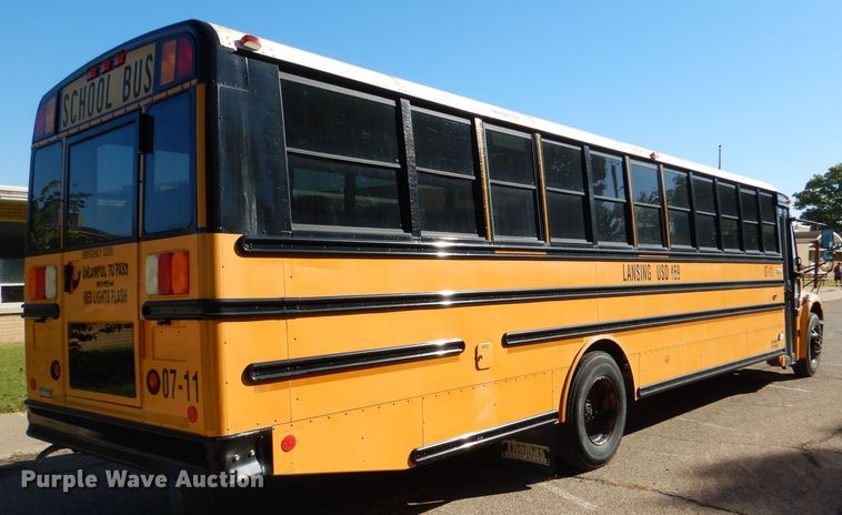 image for item DL3143 2011 Thomas Built  school bus
