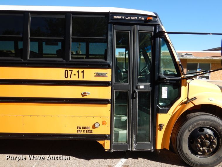 image for item DL3143 2011 Thomas Built  school bus
