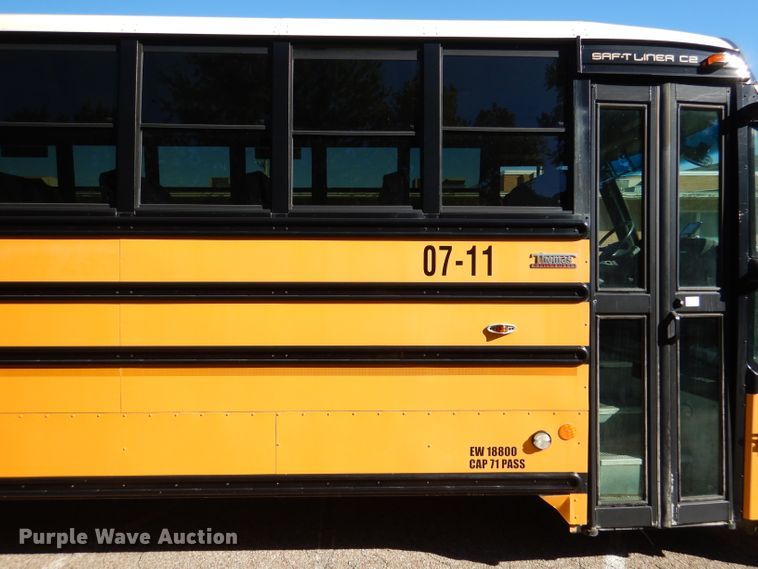 image for item DL3143 2011 Thomas Built  school bus