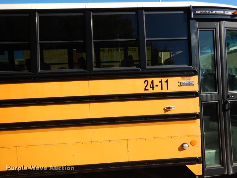 image for item DL3144 2011 Thomas Built Saf-T-Liner  school bus