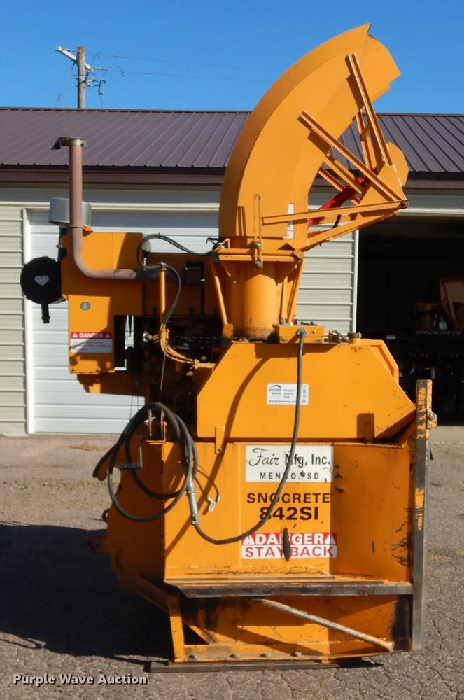 image for item DL6314 Fair Snocrete 842SI  snow blower