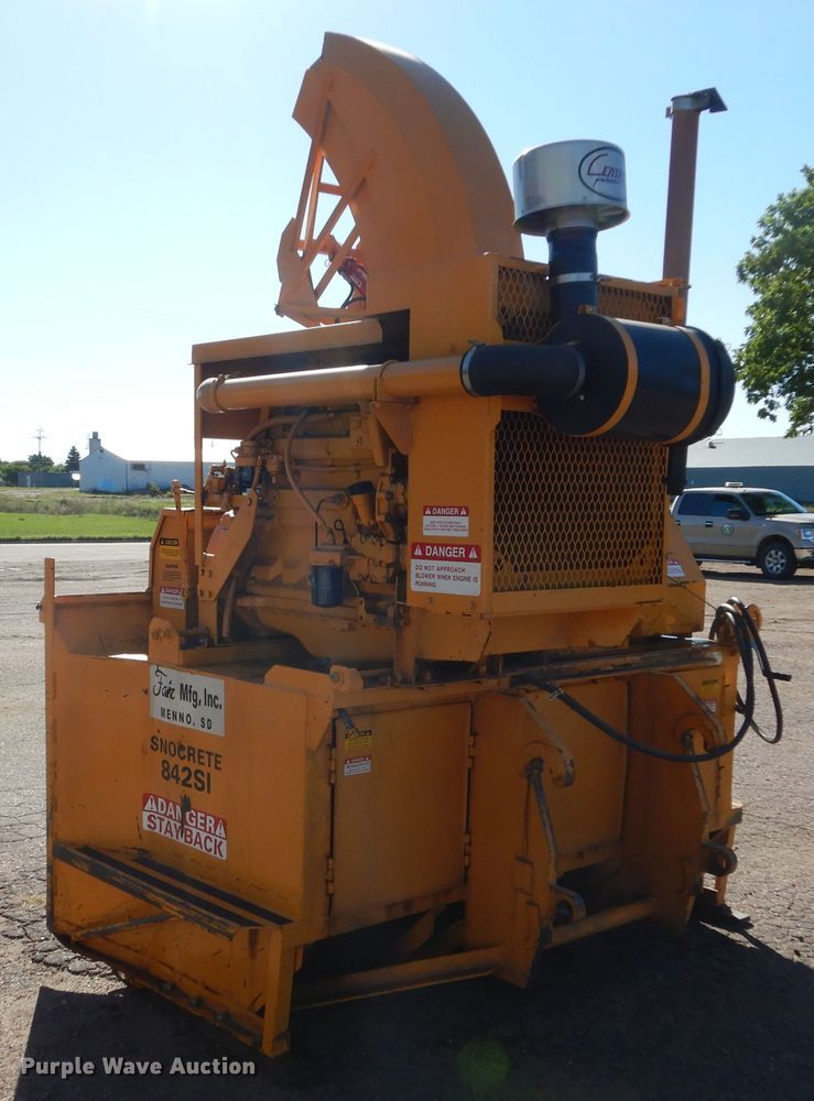 image for item DL6314 Fair Snocrete 842SI  snow blower