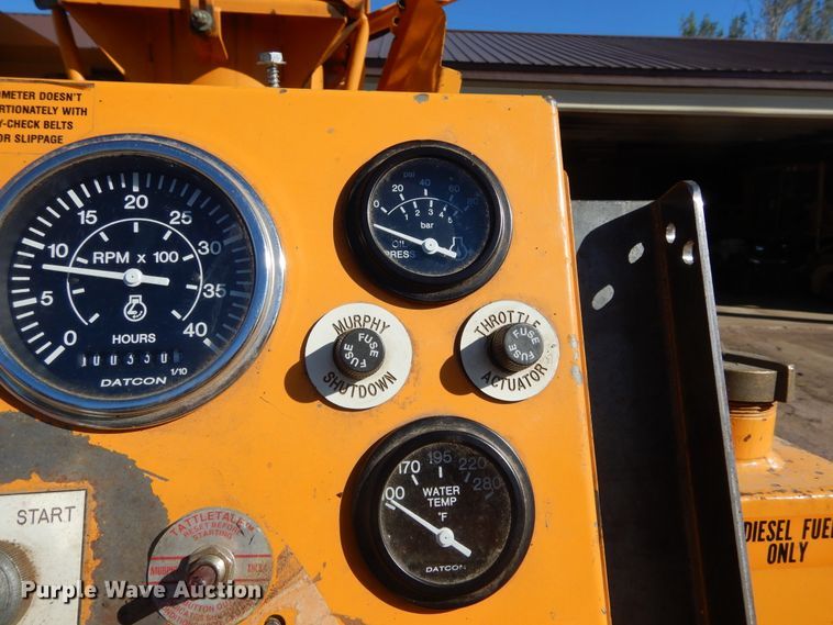 image for item DL6314 Fair Snocrete 842SI  snow blower