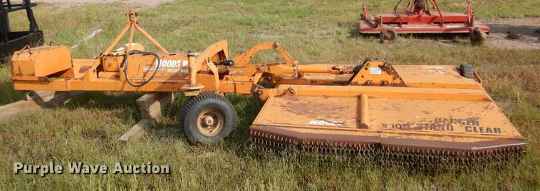 image for item DL6317 Wood S106-3  side boom rotary mower