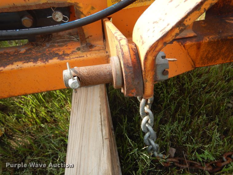 image for item DL6317 Wood S106-3  side boom rotary mower