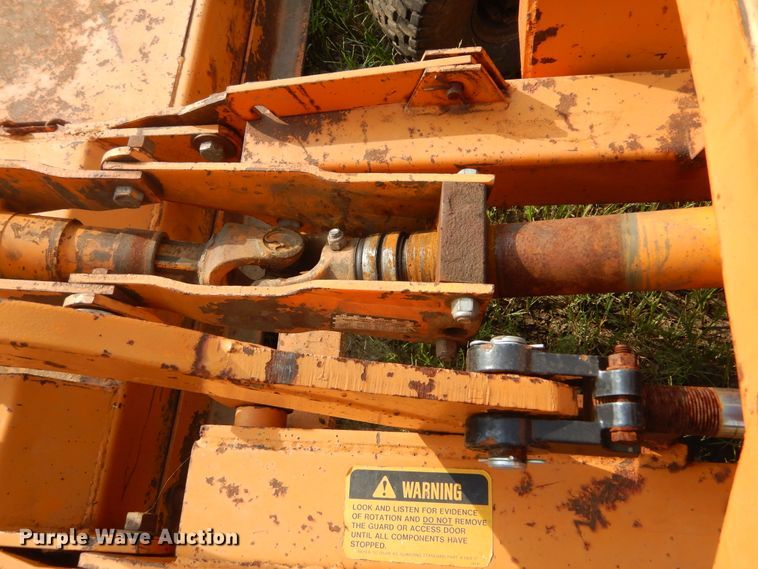 image for item DL6317 Wood S106-3  side boom rotary mower