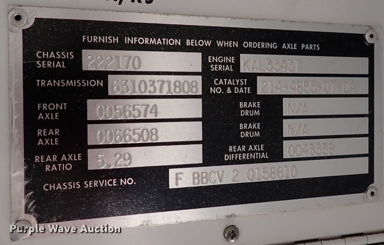 image for item DN2118 2005 Blue Bird Vision  school bus