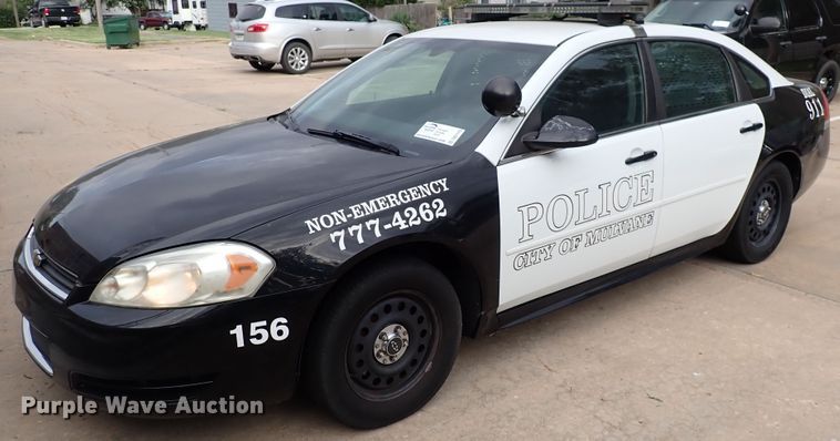 image for item DN2125 2010 Chevrolet Impala Police Cruiser