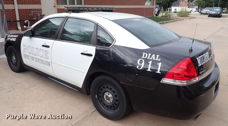 image for item DN2125 2010 Chevrolet Impala Police Cruiser
