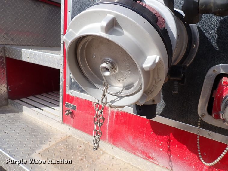 image for item DN2129 1990 Ford F800  pumper fire truck