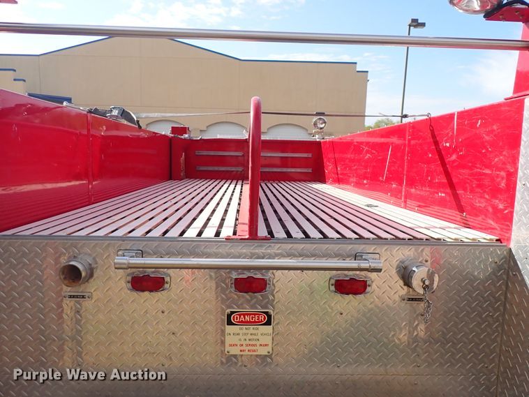 image for item DN2129 1990 Ford F800  pumper fire truck