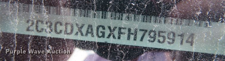 image for item DN5994 2015 Dodge Charger Police