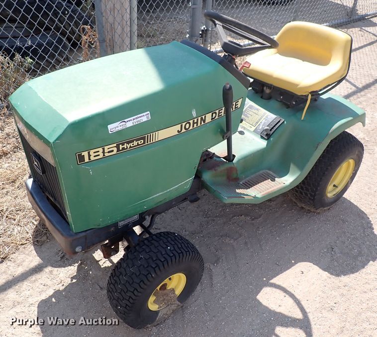 image for item EV9921 John Deere 185  lawn mower